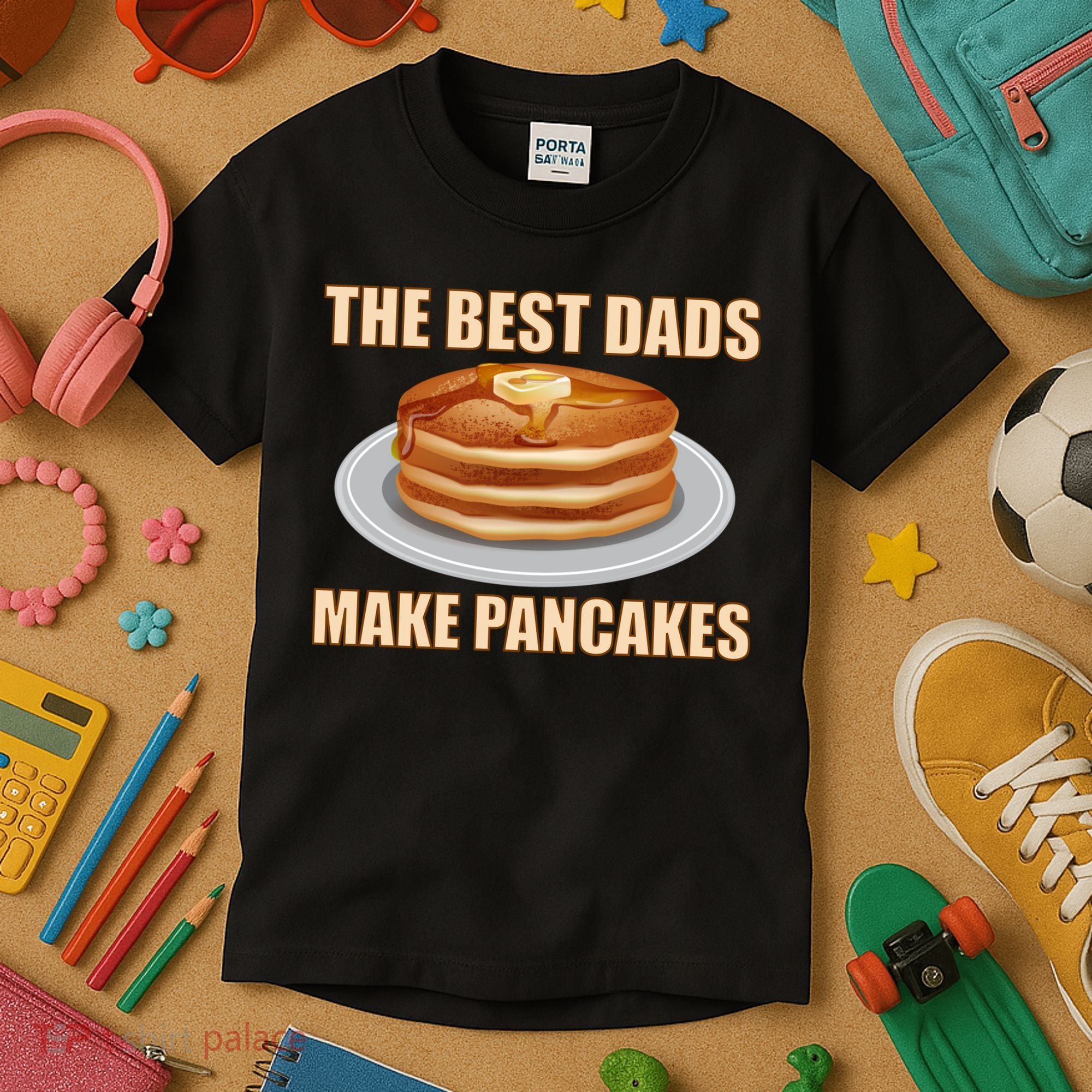 Best Dads Make Pancakes Kids T-Shirt