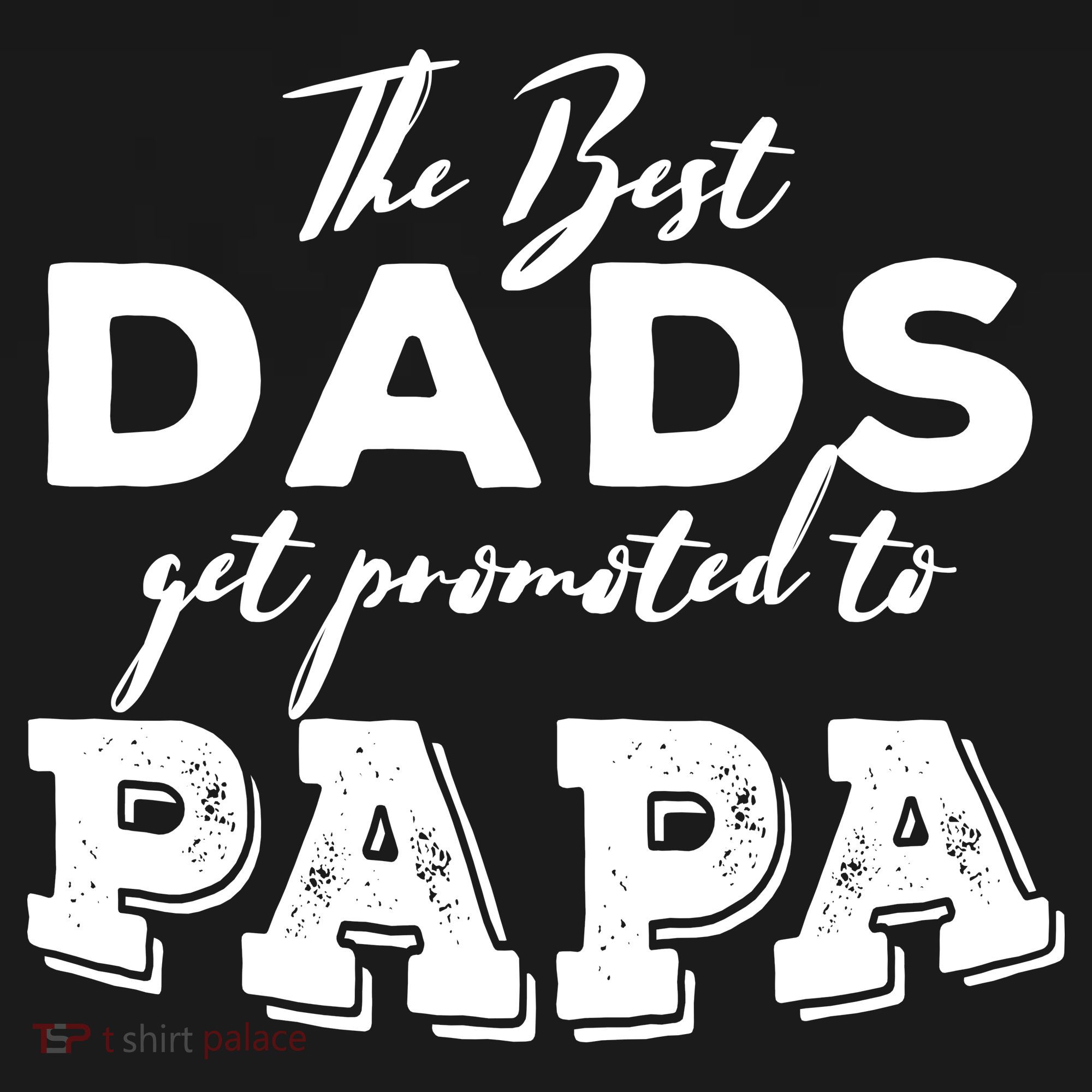 Best Dads Promoted To Papa Funny Gift Backpack