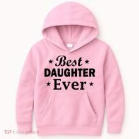 Best Daughter Ever Kids Hoodie thumb 0