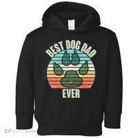 Best Dog Dad Ever Toddler Hoodie thumb 0