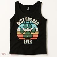 Best Dog Dad Ever Tank Top thumb 2