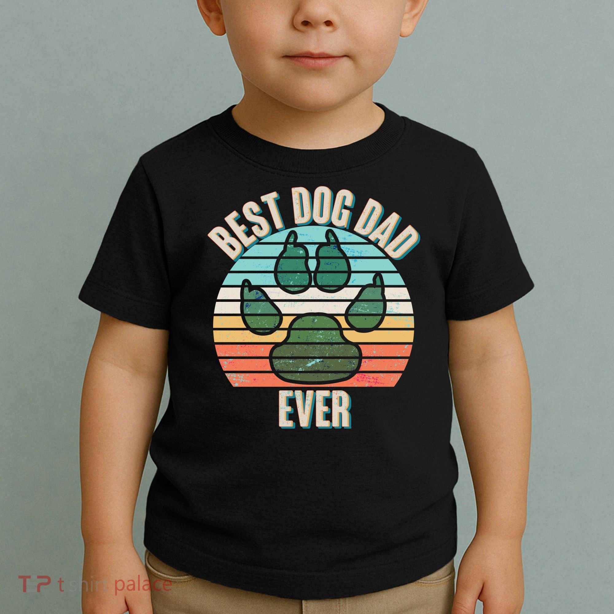 Best Dog Dad Ever Toddler T-Shirt