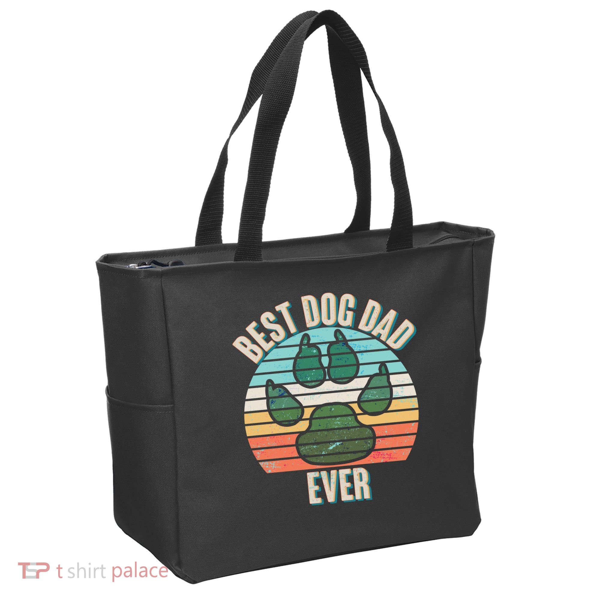 Best Dog Dad Ever Tote Bag