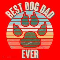 Best Dog Dad Ever Santa Hat thumb 1