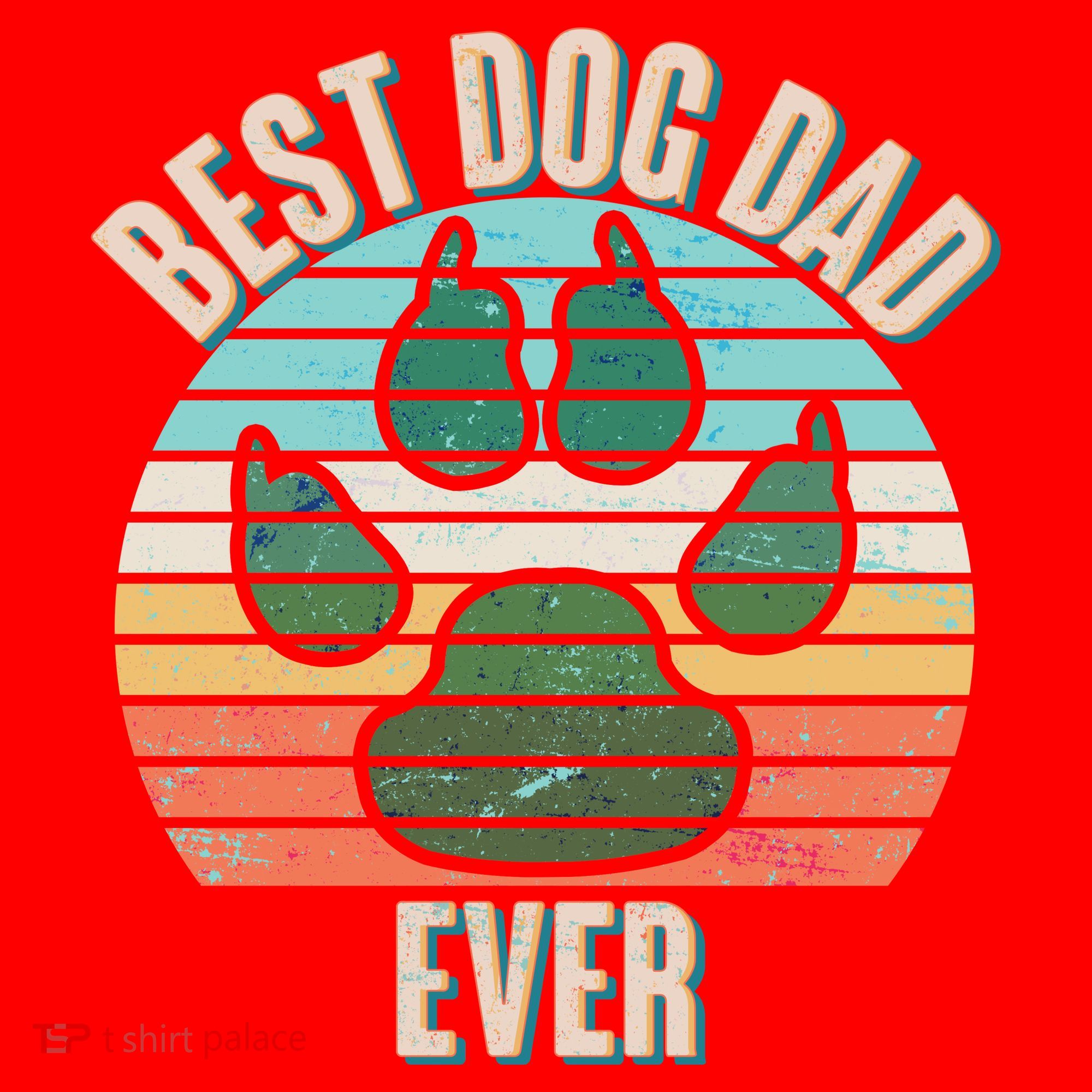 Best Dog Dad Ever Santa Hat