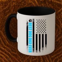 Best Dog Dad Ever American Flag Coffee Mug thumb 2