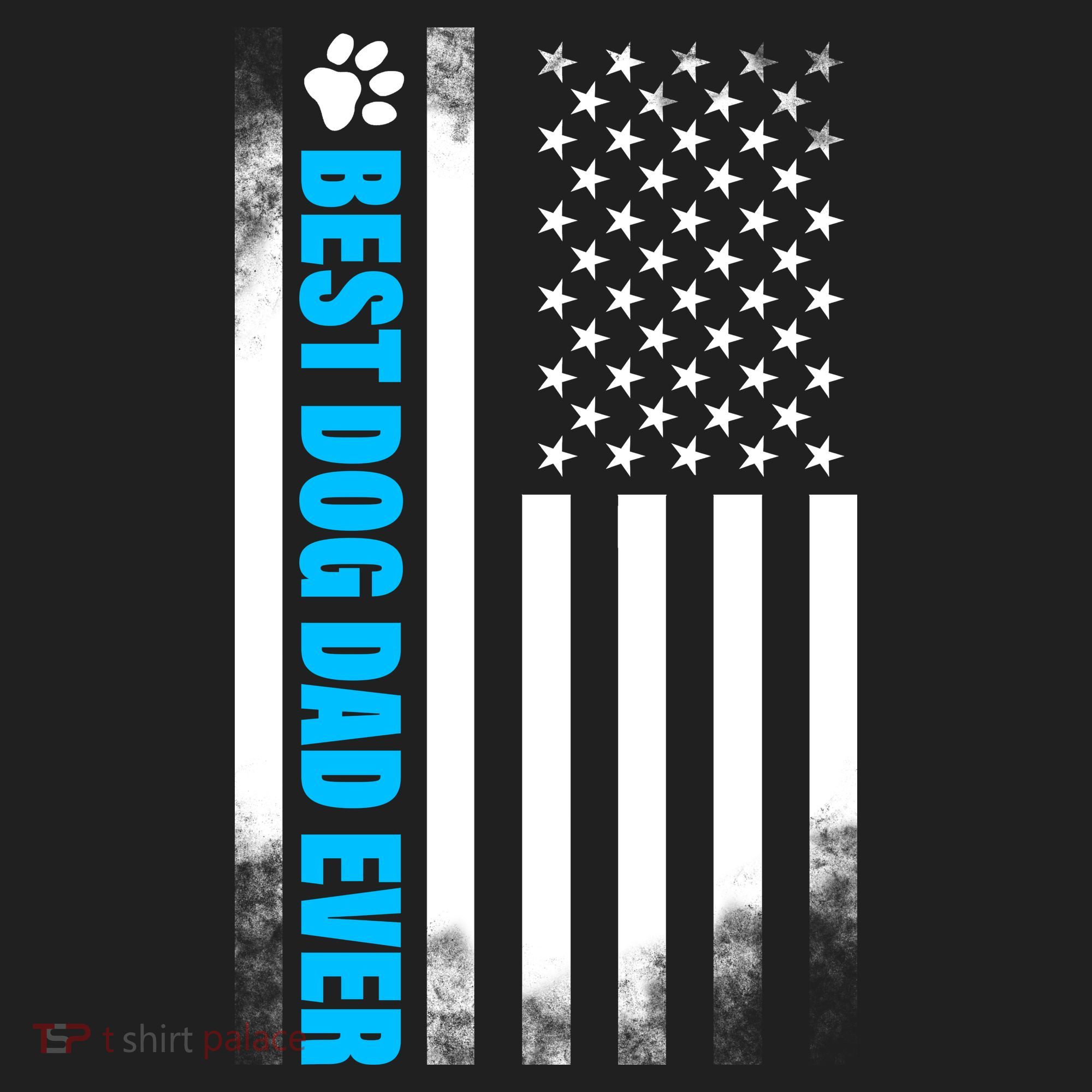 Best Dog Dad Ever American Flag Tumbler