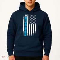 Best Dog Dad Ever American Flag Hoodie thumb 2