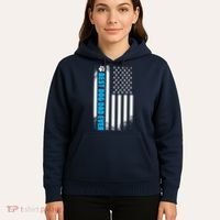Best Dog Dad Ever American Flag Hoodie thumb 5