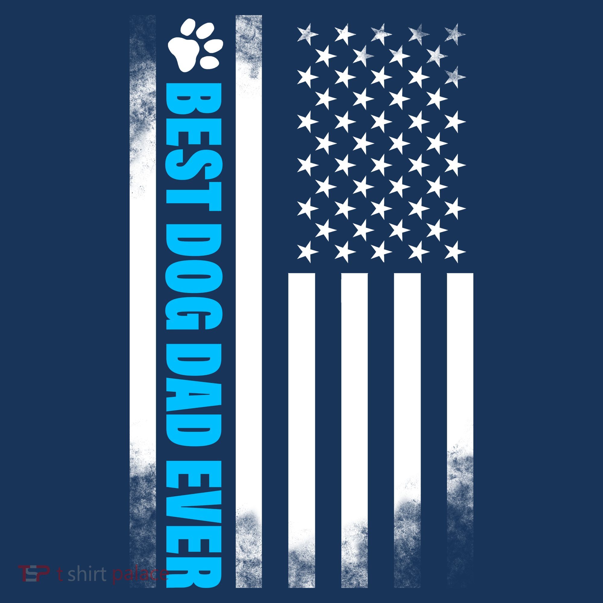Best Dog Dad Ever American Flag Hat