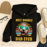 Best Doodle Dad Ever Hoodie thumb 4