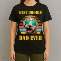 Best Doodle Dad Ever T-Shirt thumb 4