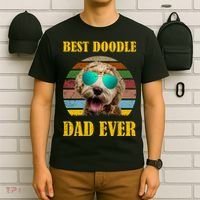 Best Doodle Dad Ever T-Shirt thumb 6