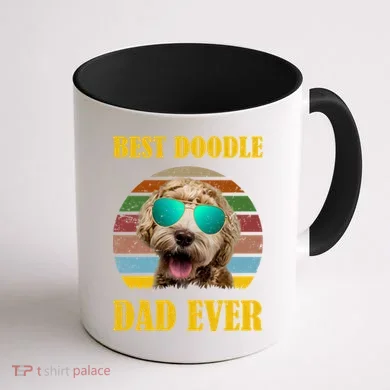Best Doodle Dad Ever Coffee Mug back