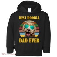 Best Doodle Dad Ever Toddler Hoodie thumb 0