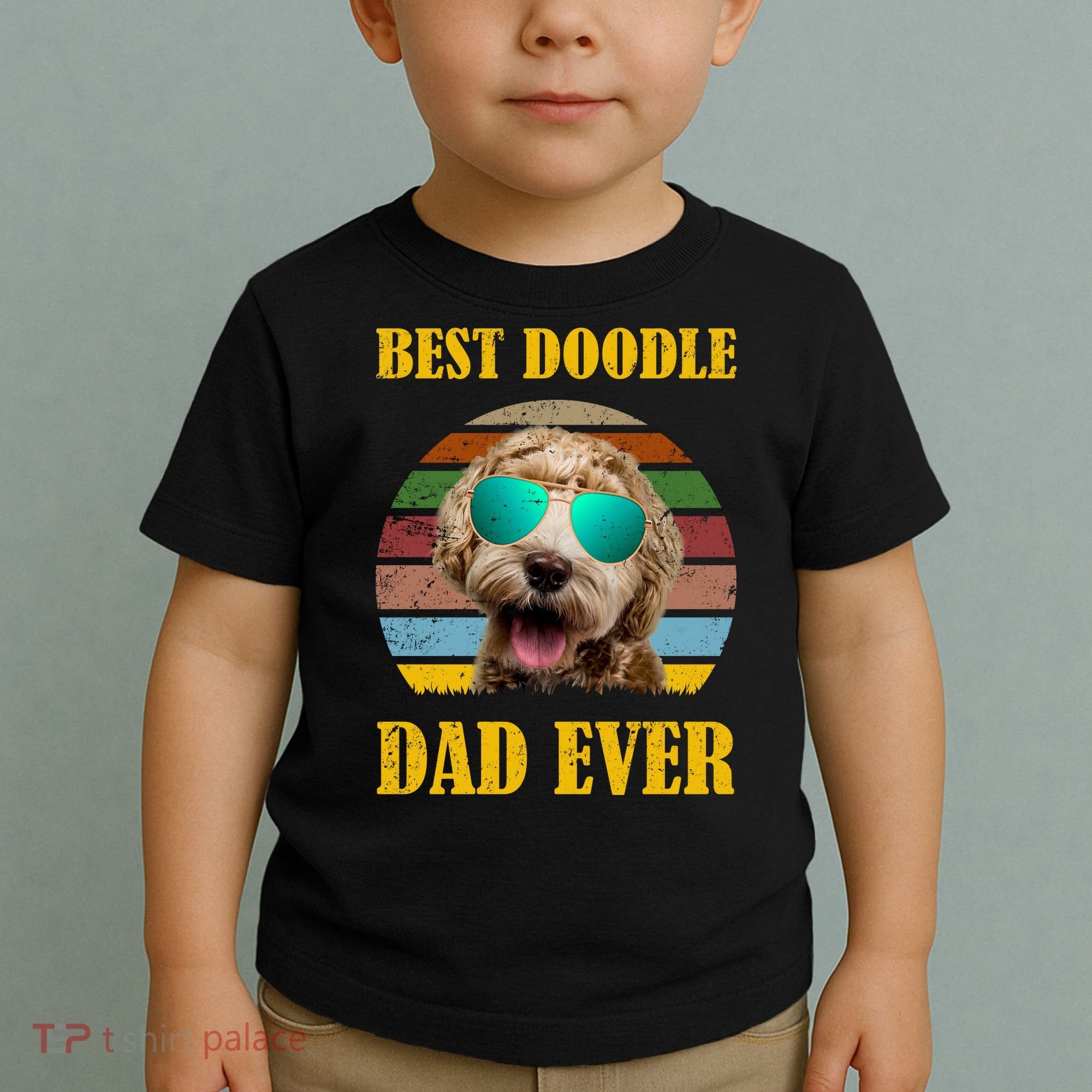 Best Doodle Dad Ever Toddler T-Shirt