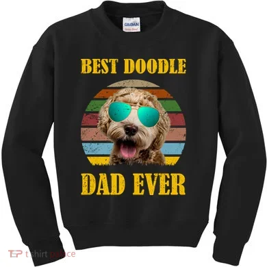 Best Doodle Dad Ever Kids Sweatshirt