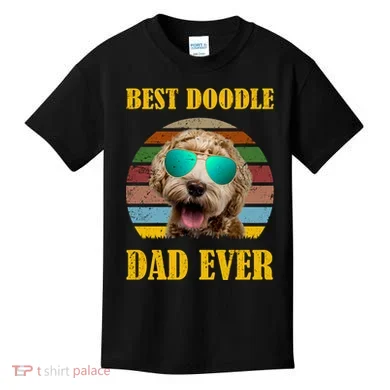 Best Doodle Dad Ever Kids T-Shirt