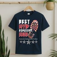Best Effin Bonus Dad Ever Thanks For Putting With My Mom T-Shirt thumb 2