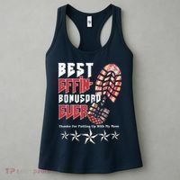Best Effin Bonus Dad Ever Thanks For Putting With My Mom Women's Tank Top thumb 3