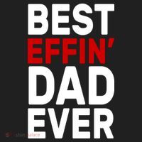 Best Effin Dad Ever Golf Towel thumb 3