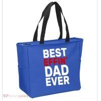 Best Effin Dad Ever Tote Bag thumb 2