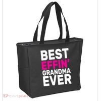 Best Effin Grandma Ever Tote Bag thumb 2