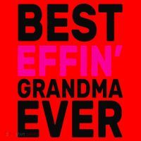 Best Effin Grandma Ever Santa Hat thumb 1