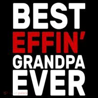 Best Effin Grandpa Ever Ornament thumb 1