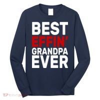 Best Effin Grandpa Ever Long Sleeve Shirt thumb 0