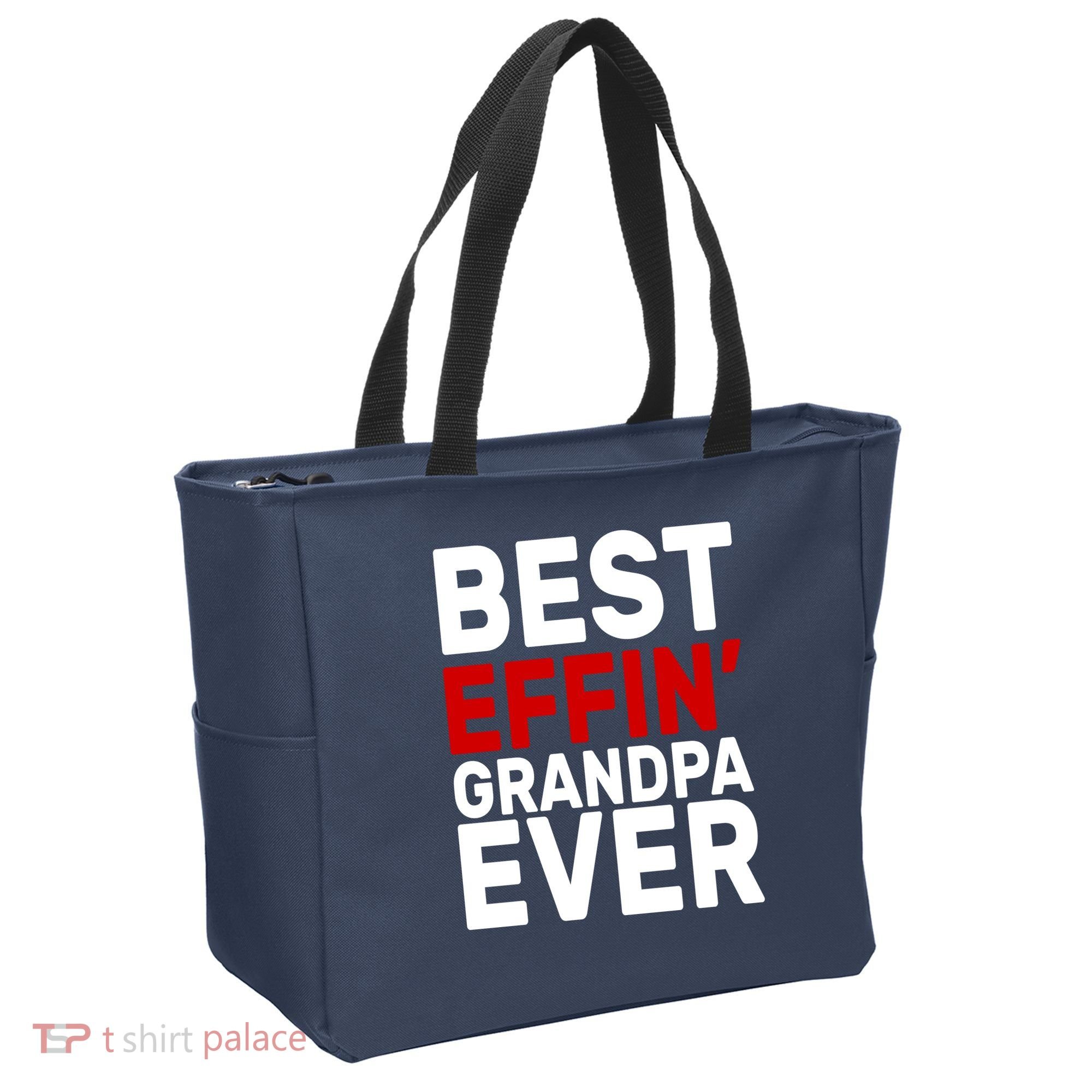 Best Effin Grandpa Ever Tote Bag