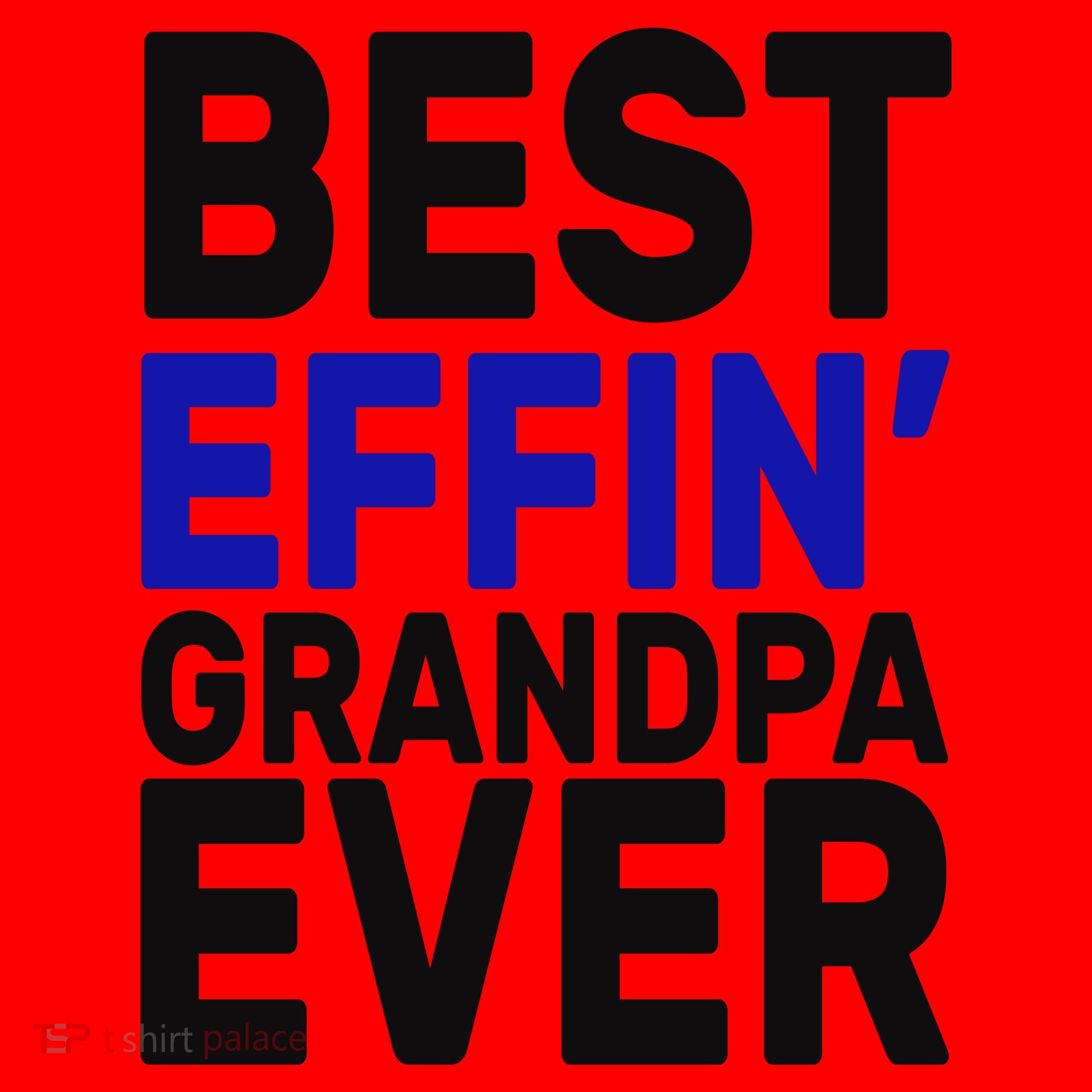 Best Effin Grandpa Ever Santa Hat