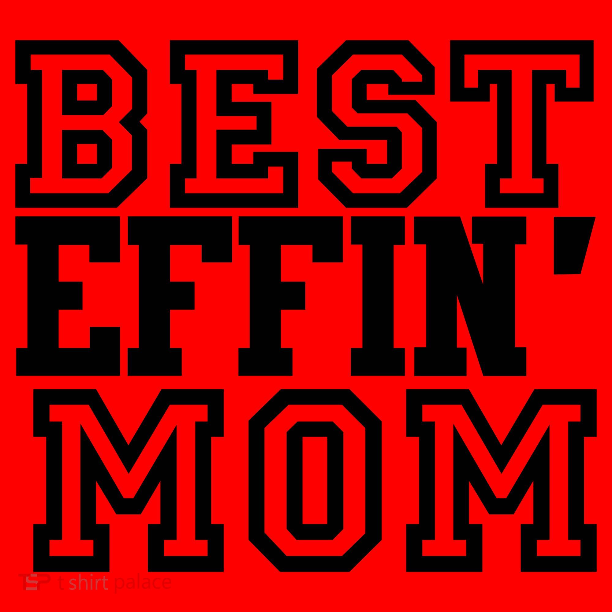 Best Effin Mom Santa Hat