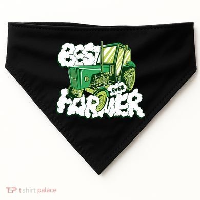 Best Farmer Ever USA-Made Doggie Bandana