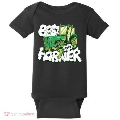 Best Farmer Ever Baby Bodysuit