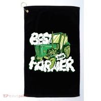 Best Farmer Ever Golf Towel thumb 0