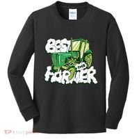 Best Farmer Ever Kids Long Sleeve Shirt thumb 0