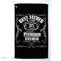 Best Father Off All Time Golf Towel thumb 0