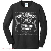 Best Father Off All Time Kids Long Sleeve Shirt thumb 0