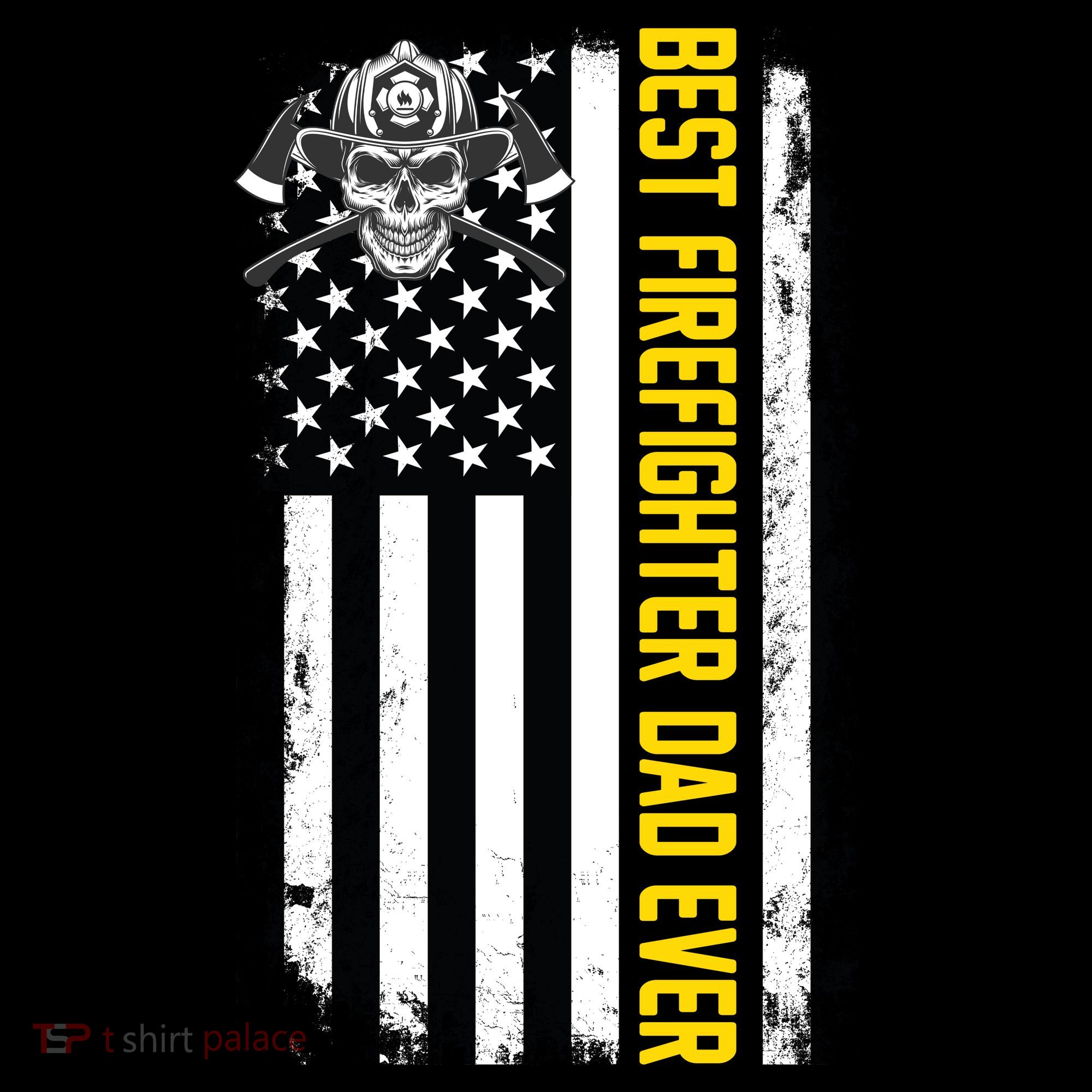 Best Firefighter Dad Ever Flag Coaster