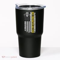 Best Firefighter Dad Ever Flag Tumbler thumb 0