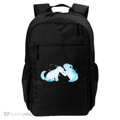 Best Friends Child With Dog Backpack