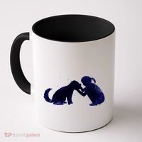 Best Friends Child With Dog Coffee Mug thumb 0