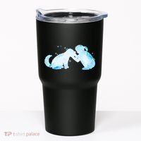 Best Friends Child With Dog Tumbler thumb 0
