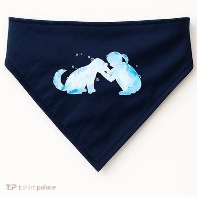 Best Friends Child With Dog USA-Made Doggie Bandana