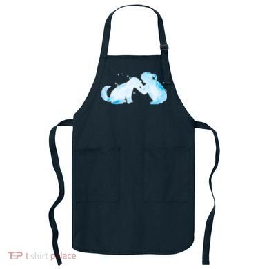 Best Friends Child With Dog Apron