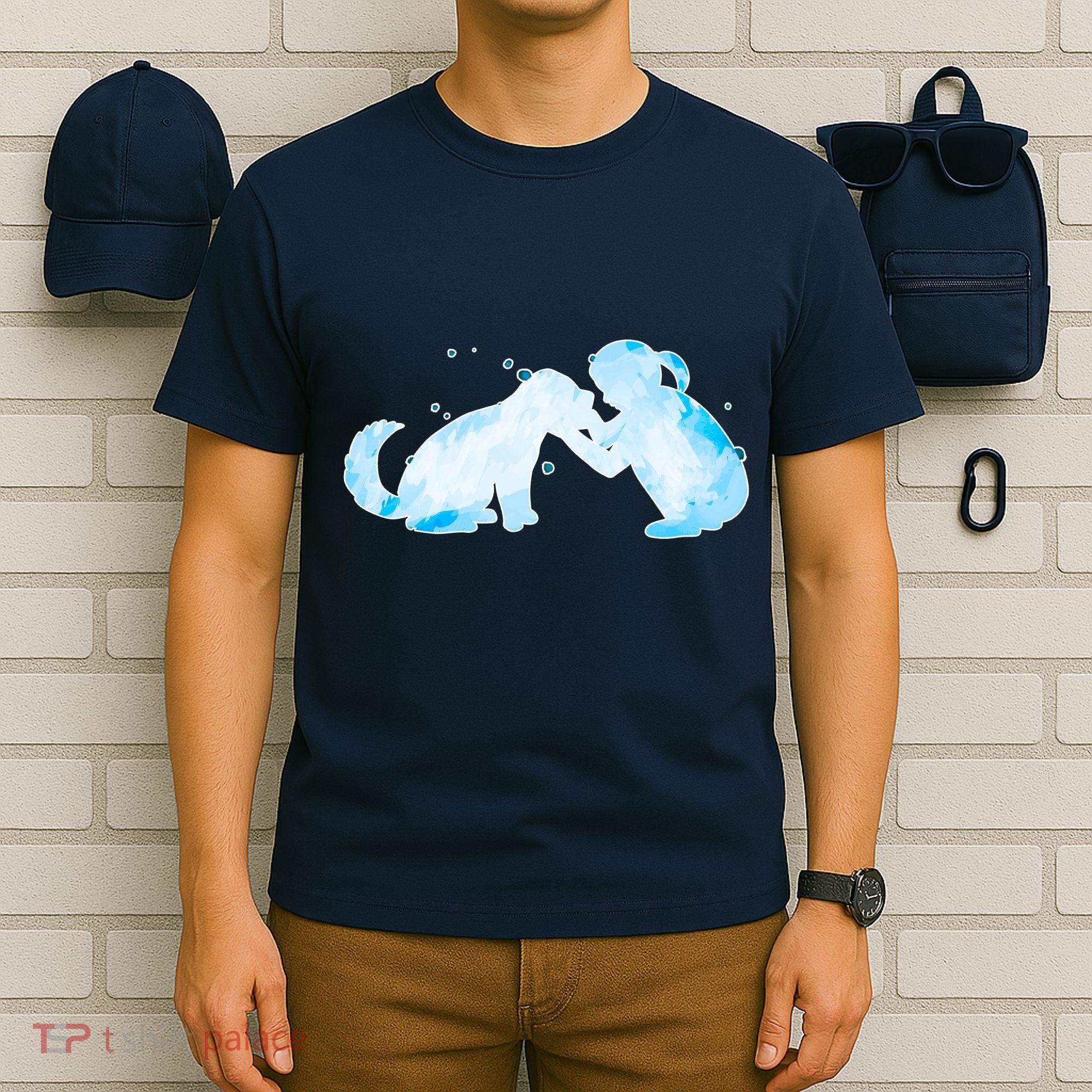 Best Friends Child With Dog T-Shirt