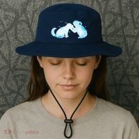 Best Friends Child With Dog Bucket Hat thumb 3