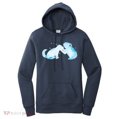 Best Friends Child With Dog Women's Hoodie