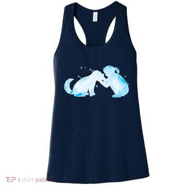 Best Friends Child With Dog Women's Tank Top
